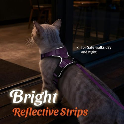 Dooradar Cat Harness and Leash Set, Adjustable and Escape Proof - Image 5