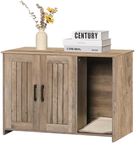 DWANTON Cat Litter Box Enclosure, by DWANTON