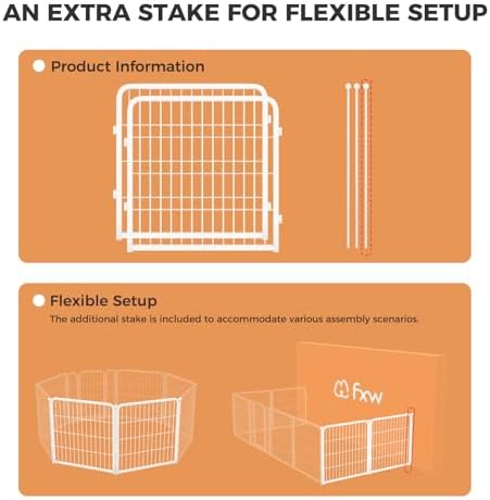 FXW Homeplus Indoor Dog Playpen, 2 Panels, - Image 3