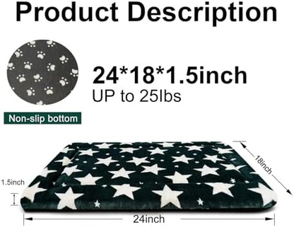 Dog Bed Mat, Reversible Dog Crate Pad - Image 5