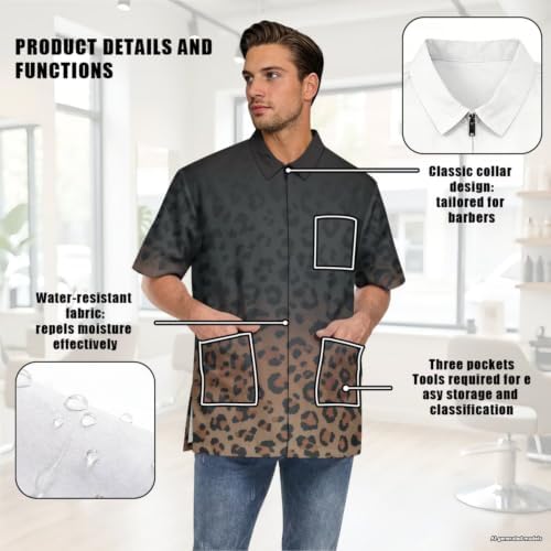 Funny Print Barber Jackets & Smocks - Image 5