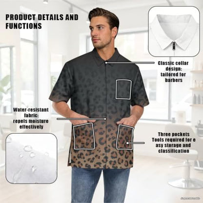 Funny Print Barber Jackets & Smocks - Image 5