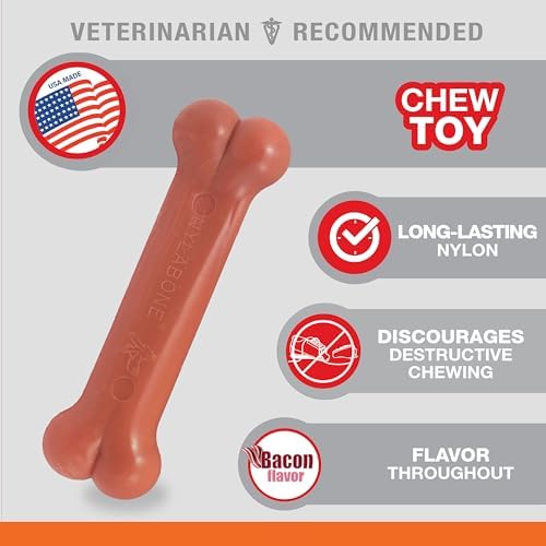 Nylabone Power Chew Classic Bone Chew Toy - Image 4