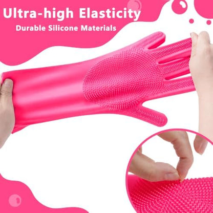 Pet Grooming Gloves—Dog Washing Gloves - Image 5
