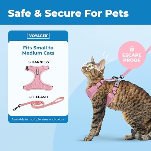 Voyager Escape-Proof Step-in Cat Harness & Leash - Image 2
