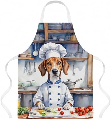 Caroline's Treasures American Foxhound The Chef Apron Cooking Kitchen Server by CarolinesTreasures
