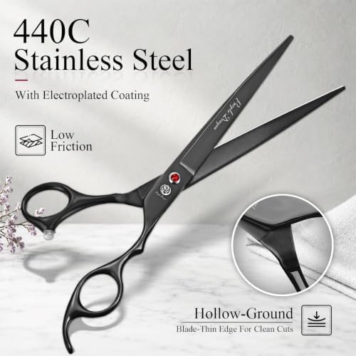 Purple Dragon Dog Grooming Scissors Set - Image 2