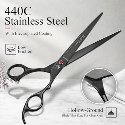 Purple Dragon Dog Grooming Scissors Set - Image 2