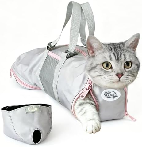 Cinf Cat Restraint Grooming Bag, Anti-Scratch Tool by Cinf
