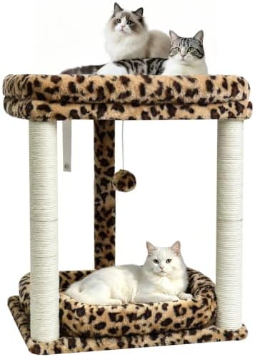 SYANDLVY Leopard Print Cat Tree by SYANDLVY