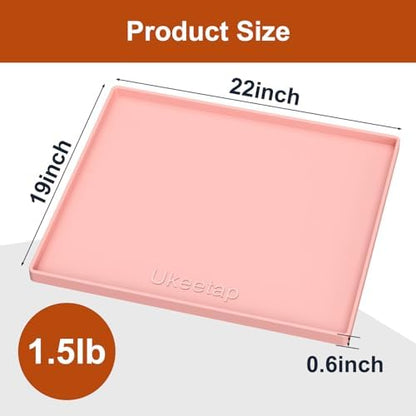 22" x 19" Extra Thick Silicone Mat Waterproof - Image 7