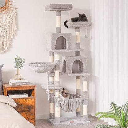 Heybly Cat Tree, 70 inches Tall Cat Tower - Image 4