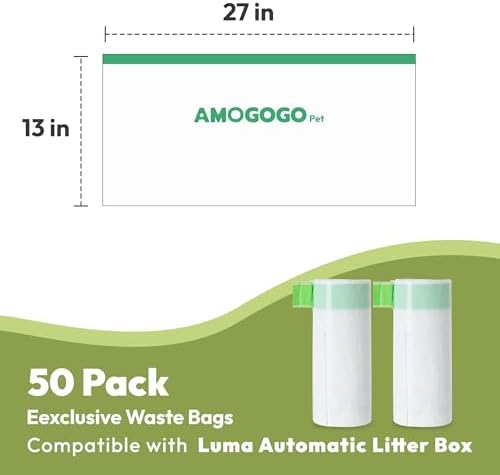 50 Pack Litter Box Liners, Compatible - Image 5