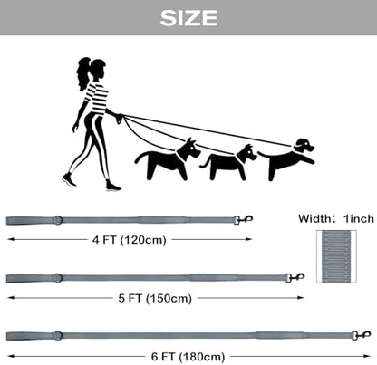 Joytale Dog Leash for Large Dogs that Pull, Double Handle - Image 6