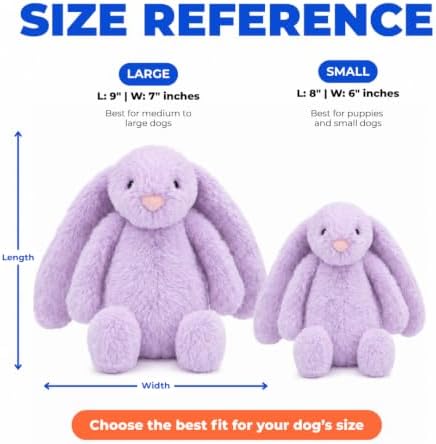 Best Pet Supplies Bunny Buddy Squeaky Plush Dog Toy - Image 5