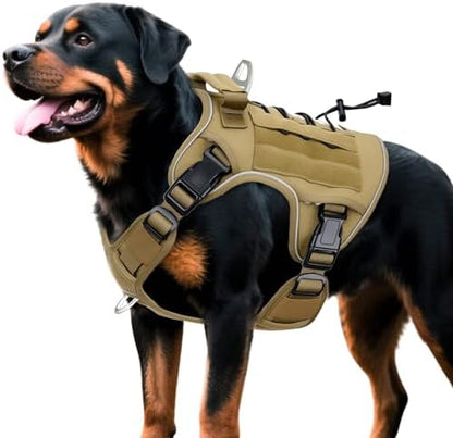Heavy-Duty Tactical Dog Harness by Bruvoalon