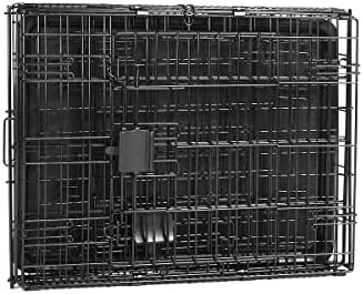 Amazon Basics Portable, Foldable Metal Wire Dog Crate - Image 4