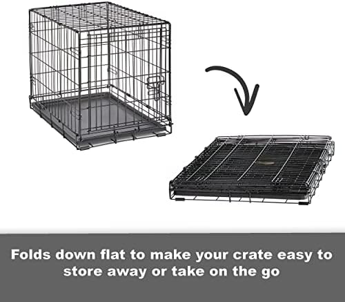 New World by Midwest 24-Inch Single Door Crate, - Image 6