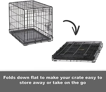 New World by Midwest 36-Inch Double Door Crate, M-L Breeds, 41-70 lbs - Image 5