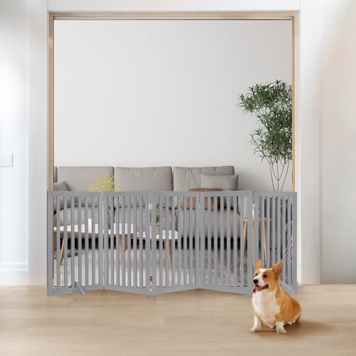 unipaws 36”H Free Standing Pet Gate - Image 2