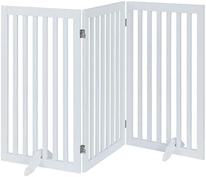 unipaws 36”H Free Standing Pet Gate by unipaws