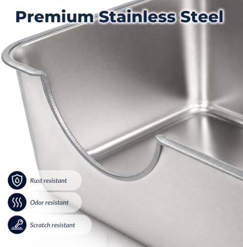 Stainless Steel Litter Box - Image 4
