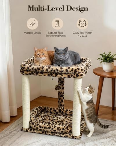 SYANDLVY Leopard Print Cat Tree - Image 5