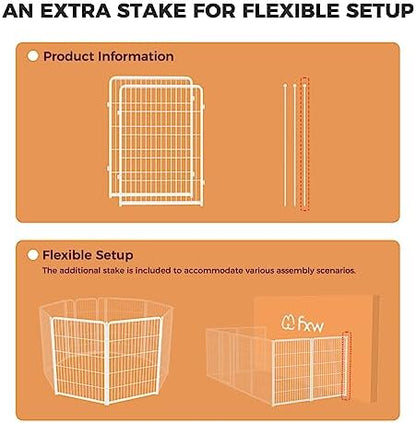 FXW Homeplus Indoor Dog Playpen, 2 Panels, - Image 3