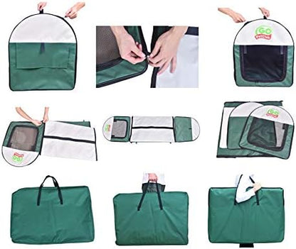 Go Pet Club 18" Rounded Top Soft Collapsible Dog Crate, Portable Pet Carrier - Image 5