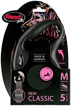 Automatic Leash Flexi New Classic M 5 M Black Tape - Image 4