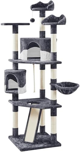Yaheetech 79in Multi-Level Tall Cat Tree by Yaheetech