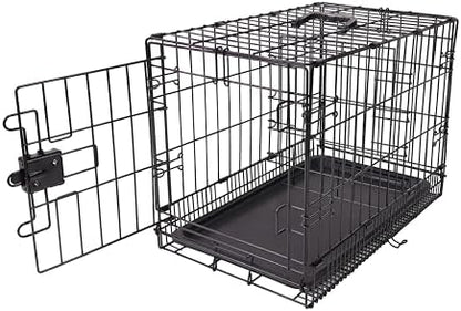 Amazon Basics Portable, Foldable Metal Wire Dog Crate by AmazonBasics