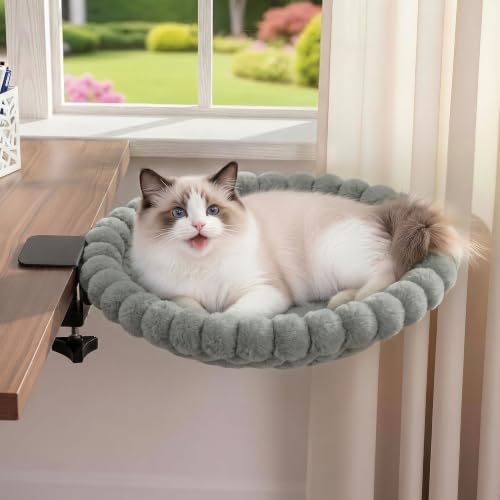 Cat Desk Bed - 2-in-1 Cat Hammock by Anywish