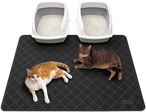 Conlun Cat Litter Mat Litter Trapping Mat, Less Waste Cat Litter Box Mat by Conlun