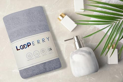 Looperry 6 Pack Small Bath Towel Set - Image 2