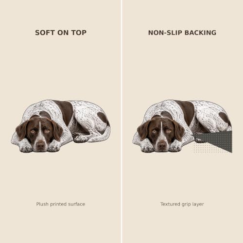 3D Realistic Dog Shaped Bath Mat & Floor Rug - Image 5