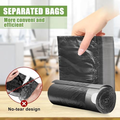 1.6 Gallon Trash Bags Drawstring, Mini Trash Bags - Image 4