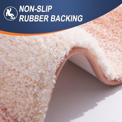 OLANLY Large Bathroom Rugs 60x40, Extra Soft Absorbent Microfiber Bath Rugs - Image 5