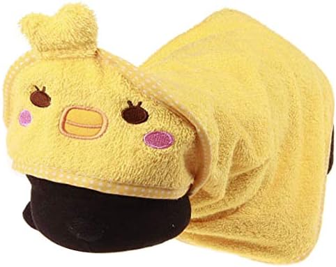 Goclothod Pet Hooded Bath Towel Puppy Drying Bath Towel Absorbent Bathrobe Warm by Unknown
