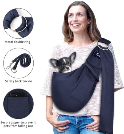 CUBY Dog and Cat Sling Carrier - Image 3