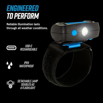 noxgear LightHound Light Up Reflective Dog Harness and Wrist Light - Image 5