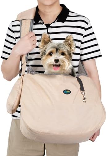 Ownpets XL Dog Sling 15-25lbs, Hands-Free Carrier by Ownpets