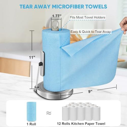 AIDEA Microfiber Cleaning Cloth Roll - Image 2