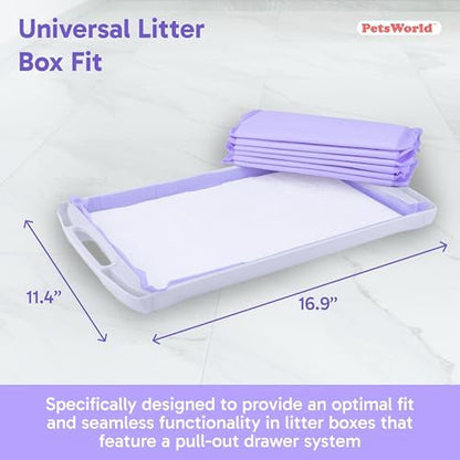 PetsWorld Universal Fit Cat Pad Refills - Image 4