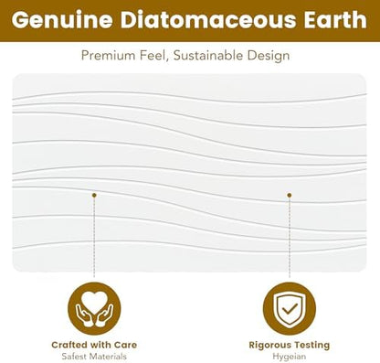 Extra Large Stone Bath Mat, Super Absorbent Diatomite Stone Mats - Image 5