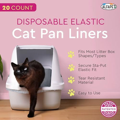 Alfapet Elastic Cat Litter Box Liners - Image 2