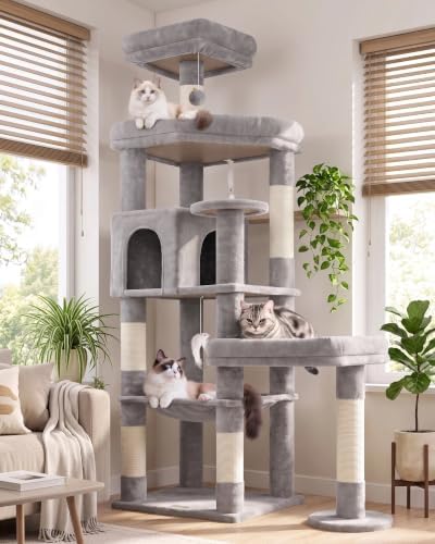 Globlazer 65in Sturdy Cat Tree Tower by Globlazer