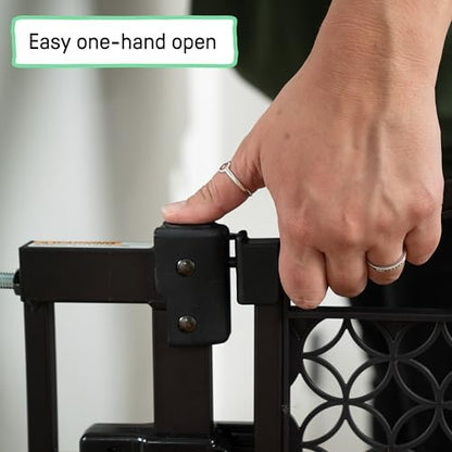 Ingenuity Decorative Panel Tall Baby Gate & Dog Gate, Hardware or Pressure - Image 6