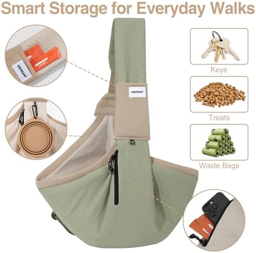 Dog Sling Carrier, Small Dog Carrier Sling - Image 3