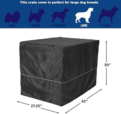 MidWest Homes for Pets Large Dog Crate Cover, Machine Washable - Image 6